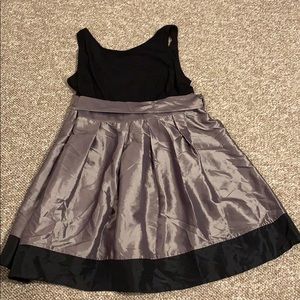 Black and Silver Dress